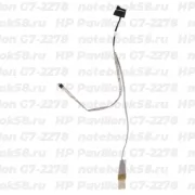 Шлейф матрицы для ноутбука HP Pavilion G7-2278 (40pin LVDS, LED)