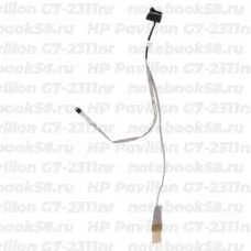 Шлейф матрицы для ноутбука HP Pavilion G7-2311nr (40pin LVDS, LED)
