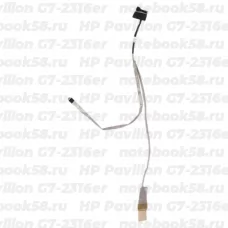 Шлейф матрицы для ноутбука HP Pavilion G7-2316er (40pin LVDS, LED)