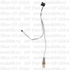Шлейф матрицы для ноутбука HP Pavilion G7-2344 (40pin LVDS, LED)