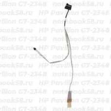 Шлейф матрицы для ноутбука HP Pavilion G7-2348 (40pin LVDS, LED)