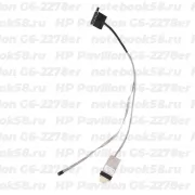 Шлейф матрицы для ноутбука HP Pavilion G6-2278er (40pin LVDS)