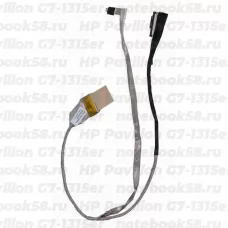 Шлейф матрицы для ноутбука HP Pavilion G7-1315er (40pin LVDS, LED)