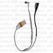 Шлейф матрицы для ноутбука HP Pavilion G7-1321 (40pin LVDS, LED)