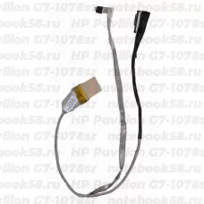 Шлейф матрицы для ноутбука HP Pavilion G7-1078sr (40pin LVDS, LED)