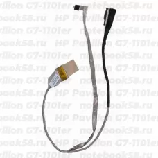 Шлейф матрицы для ноутбука HP Pavilion G7-1101er (40pin LVDS, LED)