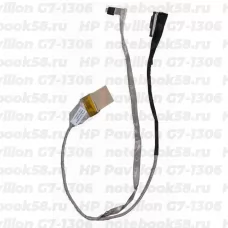 Шлейф матрицы для ноутбука HP Pavilion G7-1306 (40pin LVDS, LED)