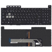 Клавиатура Asus TUF Gaming A15 FA506, F15 FX506, A17 FA706, F17 FX706, 0KNR0-681MRU00 Черная, без рамки, с подсветкой