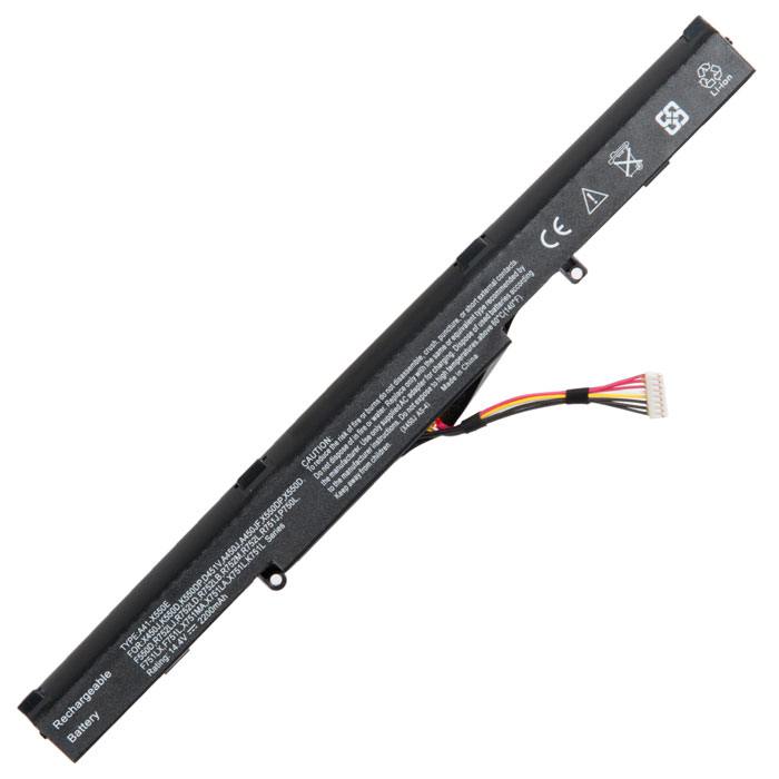 Аккумулятор, батарея для ноутбука Asus F450C, F450E, F450J, F450V, K550D, K750J, K751M, K751S, N552V, R752L, R752M, X450E, X450J, X550D, X550E, X550Z, X750J, X750L, X751L, X751M, X751N, X751S Li-Ion 2600mAh, 14.8V OEM