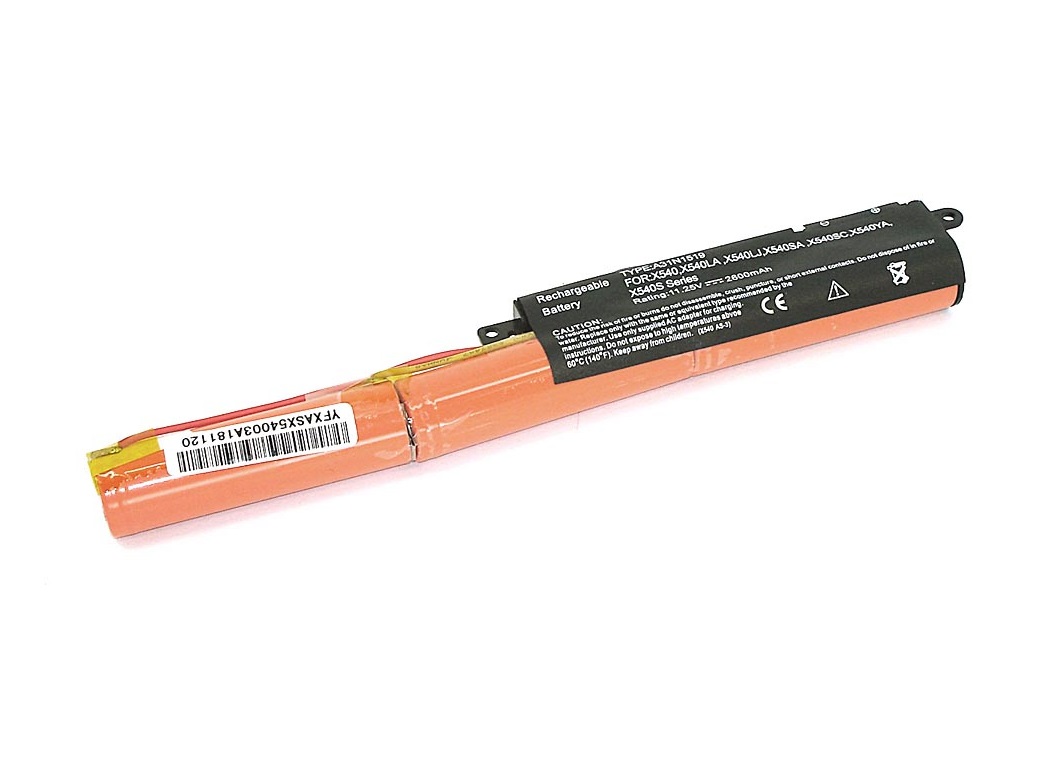 Аккумулятор, батарея для ноутбука Asus VivoBook A540, A543, D540, D543, F540, F543, K540, K543, R540, R543, X540, X543 Li-Ion 2600mAh, 11.25V OEM