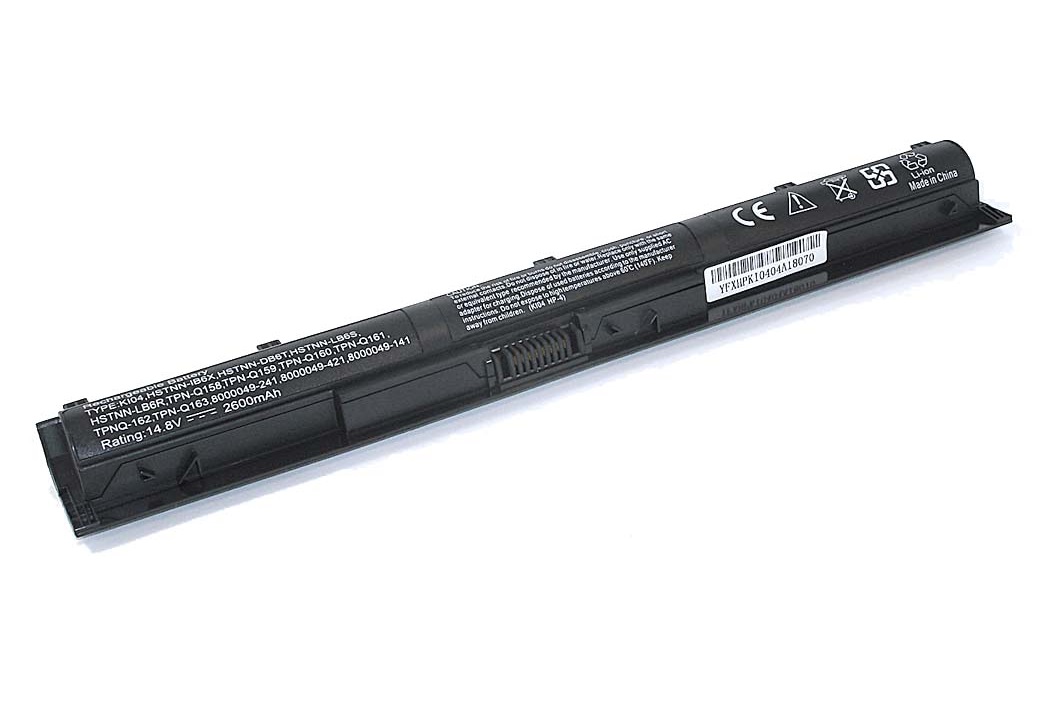 Аккумулятор, батарея для ноутбука HP Envy 17-s000, 17-s100, Pavilion 14-ab000, 14-ab100, 15-ab000, 15-ab100, 15-ab200, 15-ab500, 15-an000, 17-g000, 17-g100, 17-g200, Gaming 15-ak000, 15-ak100 Li-Ion 2600mAh, 14.8V OEM