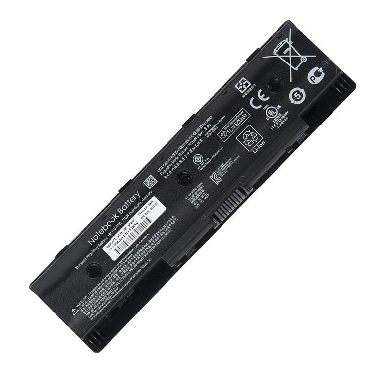 Аккумулятор, батарея для ноутбука HP Envy 15-j000, 15-j100, 15-q000, 15-q100, 15-q200, 15-q300, 15-q400, 15-q600, 17-j000, 17-j100, m6-n000, m6-n100, m7-j000, m7-j100, Pavilion 14-e000, 15-e000, 15-e100, 17-e000, 17-e100 Li-Ion 5200mAh, 10.8V OEM
