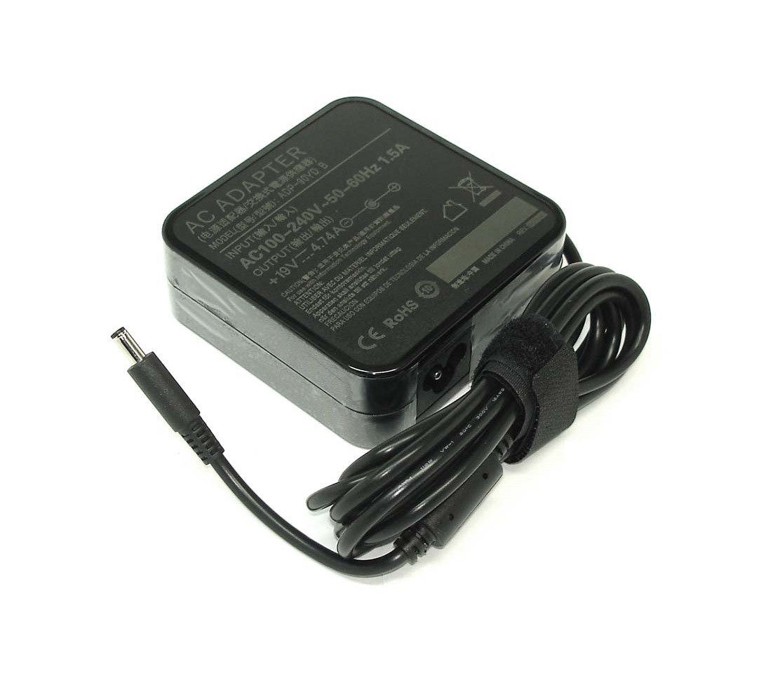 Блок питания, зарядное устройство, адаптер для ноутбука Asus 19V, 4.74A, 90W (4.5x3.0мм) OEM