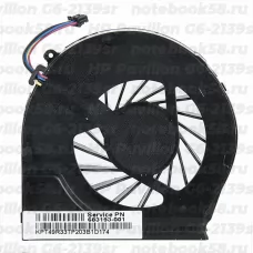 Вентилятор для ноутбука HP Pavilion G6-2139sr (4 контакта)