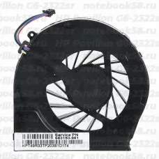 Вентилятор для ноутбука HP Pavilion G6-2322sr (4 контакта)