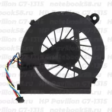 Вентилятор для ноутбука HP Pavilion G7-1315 (4 контакта)