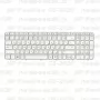 Клавиатура для ноутбука HP Pavilion G6-2020 Белая, с рамкой