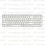 Клавиатура для ноутбука HP Pavilion G6-2047 Белая, с рамкой