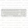 Клавиатура для ноутбука HP Pavilion G6-2076sr Белая, с рамкой