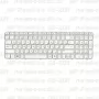 Клавиатура для ноутбука HP Pavilion G6-2121 Белая, с рамкой