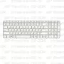 Клавиатура для ноутбука HP Pavilion G6-2124 Белая, с рамкой