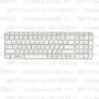 Клавиатура для ноутбука HP Pavilion G6-2139sr Белая, с рамкой