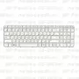 Клавиатура для ноутбука HP Pavilion G6-2160sr Белая, с рамкой