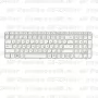 Клавиатура для ноутбука HP Pavilion G6-2240nr Белая, с рамкой