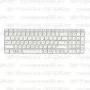 Клавиатура для ноутбука HP Pavilion G6-2241sr Белая, с рамкой