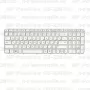 Клавиатура для ноутбука HP Pavilion G6-2260sr Белая, с рамкой