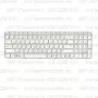 Клавиатура для ноутбука HP Pavilion G6-2264sr Белая, с рамкой