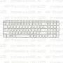 Клавиатура для ноутбука HP Pavilion G6-2273 Белая, с рамкой
