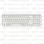 Клавиатура для ноутбука HP Pavilion G6-2285 Белая, с рамкой