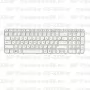 Клавиатура для ноутбука HP Pavilion G6-2318er Белая, с рамкой