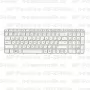 Клавиатура для ноутбука HP Pavilion G6-2340er Белая, с рамкой