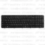 Клавиатура для ноутбука HP Pavilion G7-2010nr Чёрная с рамкой