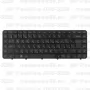 Клавиатура для ноутбука HP Pavilion DV6-3259 Чёрная, с рамкой