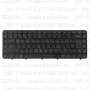 Клавиатура для ноутбука HP Pavilion DV6-3328sr Чёрная, с рамкой