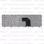 Клавиатура для ноутбука HP Pavilion G6-2116nr черная, с рамкой