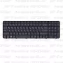 Клавиатура для ноутбука HP Pavilion G6-2345sr черная, с рамкой