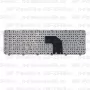 Клавиатура для ноутбука HP Pavilion G6-2349sr черная, с рамкой