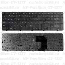 Клавиатура для ноутбука HP Pavilion G7-1317 Черная
