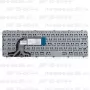 Клавиатура для ноутбука HP 15-d044 Черная, с рамкой