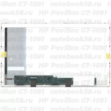 Матрица для ноутбука HP Pavilion G7-1091 (1600x900 HD+) TN, 40pin, Глянцевая