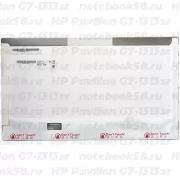 Матрица для ноутбука HP Pavilion G7-1313sr (1600x900 HD+) TN, 40pin, Глянцевая