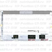 Матрица для ноутбука HP Pavilion G7-1318 (1600x900 HD+) TN, 40pin, Матовая