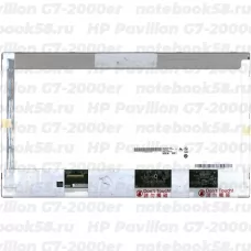 Матрица для ноутбука HP Pavilion G7-2000er (1600x900 HD+) TN, 40pin, Матовая