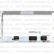 Матрица для ноутбука HP Pavilion G7-2010nr (1600x900 HD+) TN, 40pin, Матовая
