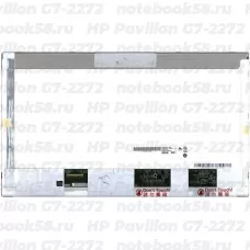 Матрица для ноутбука HP Pavilion G7-2272 (1600x900 HD+) TN, 40pin, Матовая