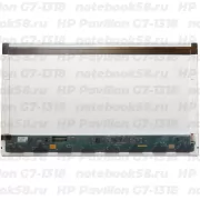 Матрица для ноутбука HP Pavilion G7-1318 (1600x900 HD+) TN, 40pin, Глянцевая